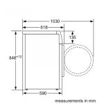 ماشین لباسشویی بوش مدل WAW32760ME - Image 4