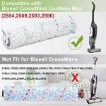 براش رول و فیلتر مناسب بیسل مدل Bissell Multi Surface 2787 Brush Roll and Vacuum Filter 1866 for Bissell CrossWave - Image 6