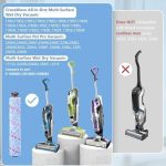 پک براش رول و فیلتر مناسب دستگاه بیسل مدل Bissell CrossWave, 3 Multi-Surface Brush Roll 1868 + 3 Vacuum - Image 8