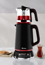 چای ساز مباشی مدل ME-TM302 ظرفیت ۲ لیتر با کتری استیل - Image 2