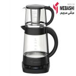 چای ساز مباشی مدل ME-TM308 ظرفیت کتری ۱.۷ لیتر با کتری شیشه‌ای